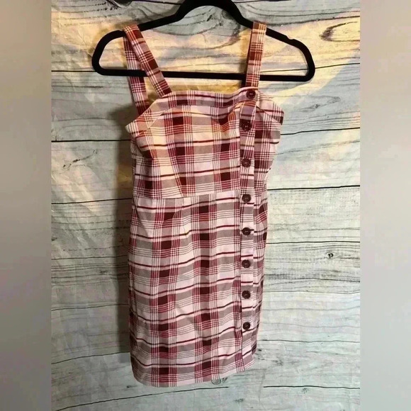 Vintage 2000s checkered print dress - Picture 1 of 5